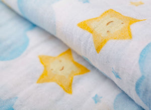 Swaddle Blanket - Moon & Stars